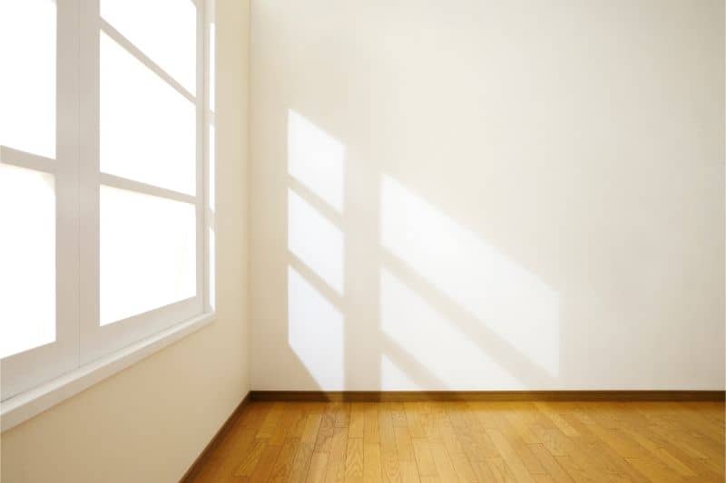 sunlight on wooden floor