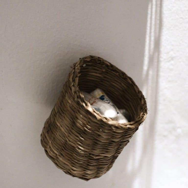 How to Hang Wicker Baskets on the Wall