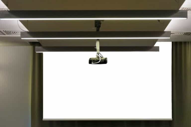 How to Hang a Projector Screen From The Ceiling: Step-By-Step Guide