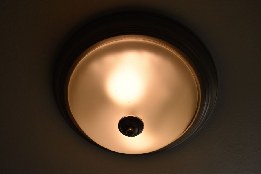 replace flush mount ceiling light