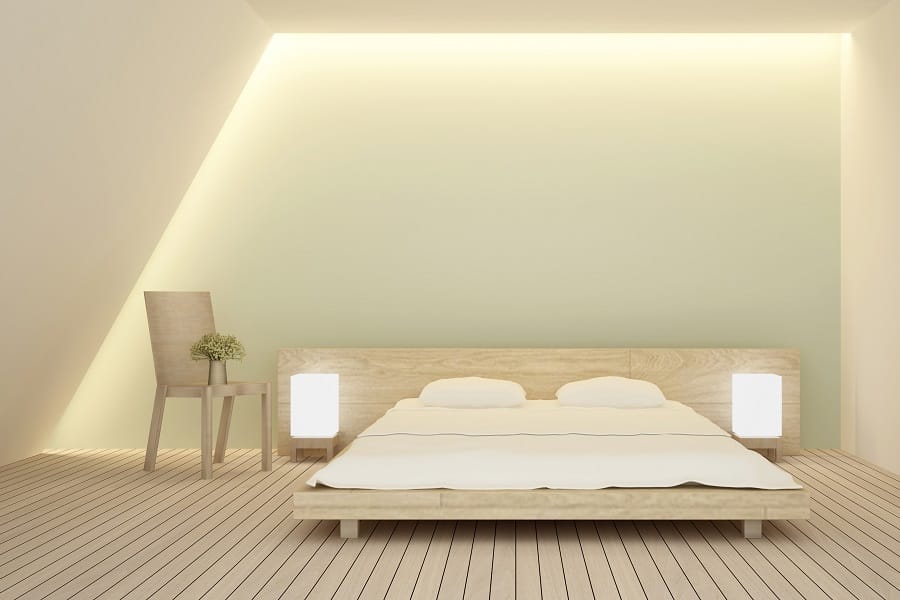 bedroom direct vs indirect lighting