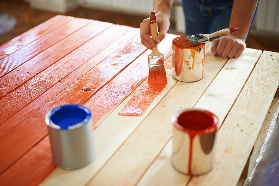 best paint for treated wood