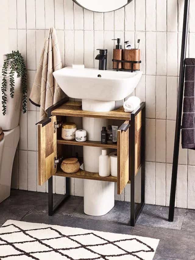 Pedestal Sink Cabinet