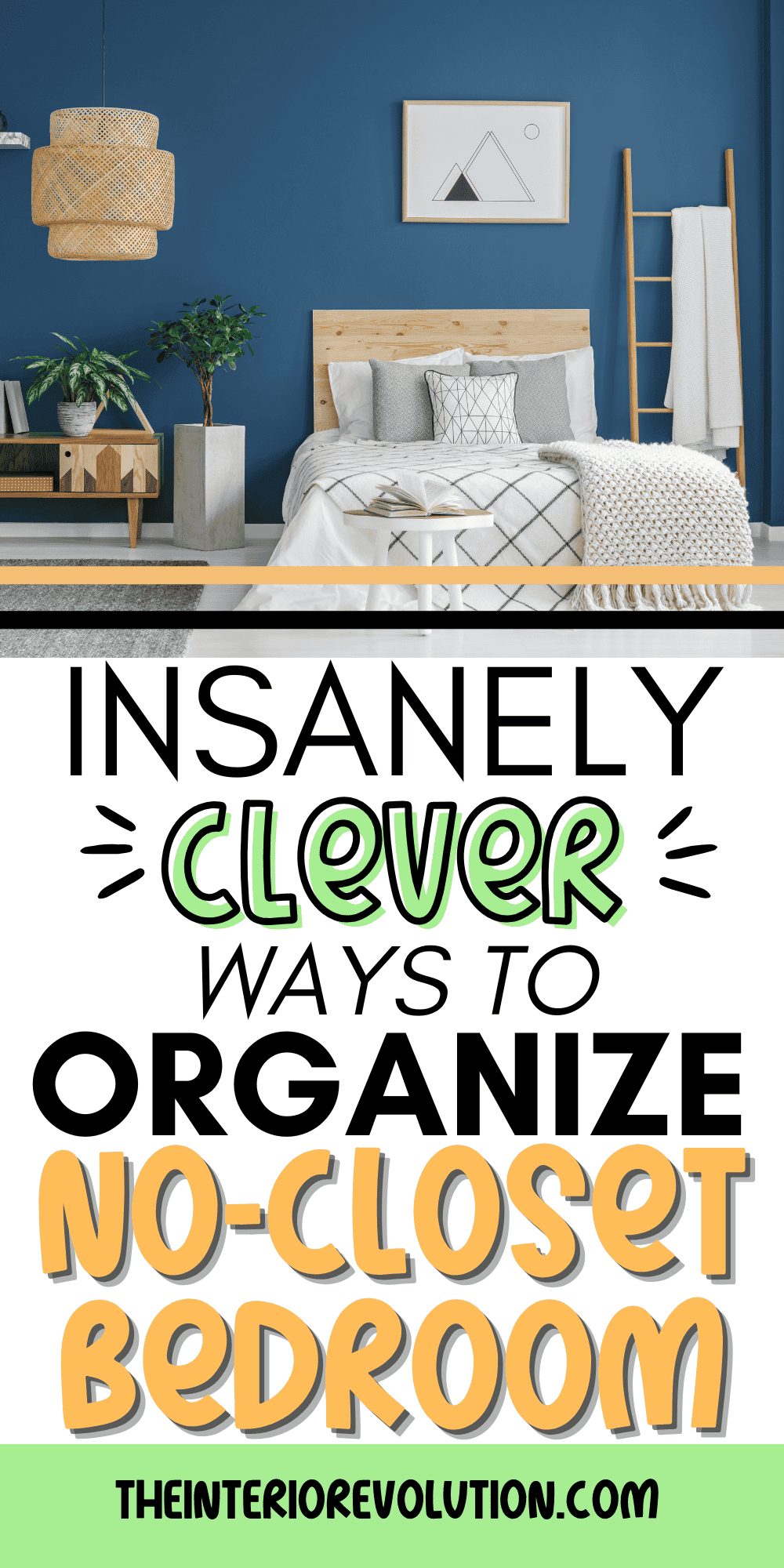 No Closet No Problem 25 Clever Storage Hacks for Bedroom Organization