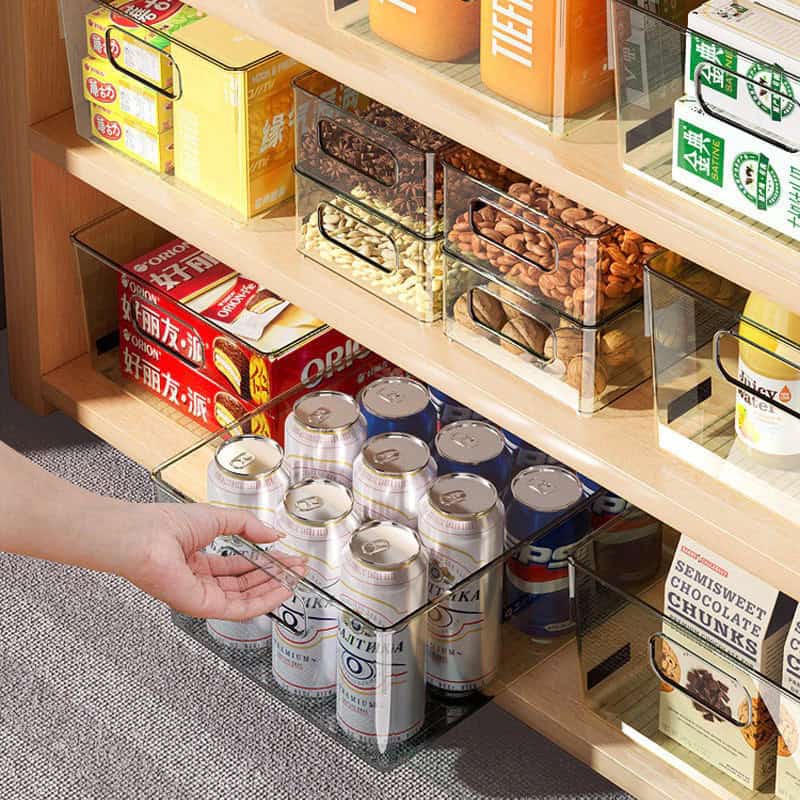 Transparent Shelf Organizers