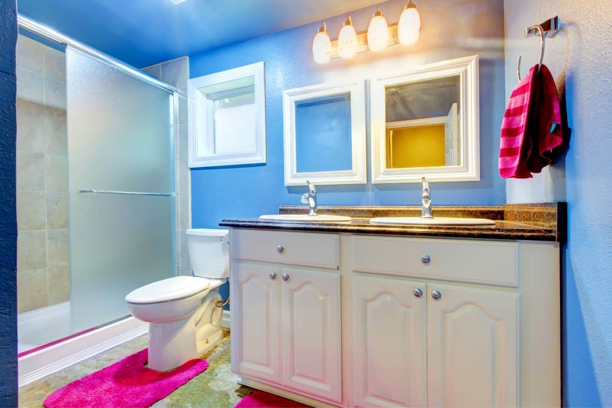 bathroom organization for kids