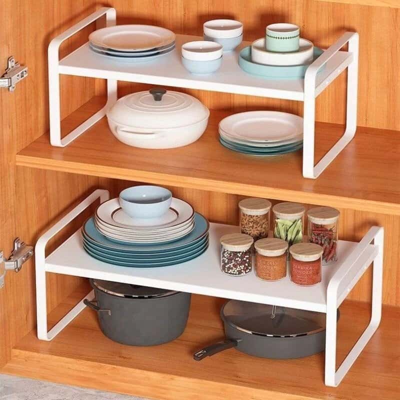 cabinet shelf risers 1