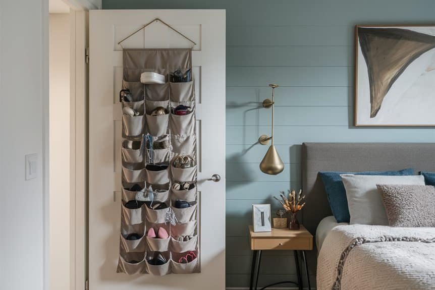 hanging shoe storage solution