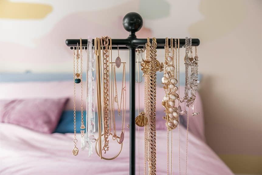 rotating jewelry storage solution