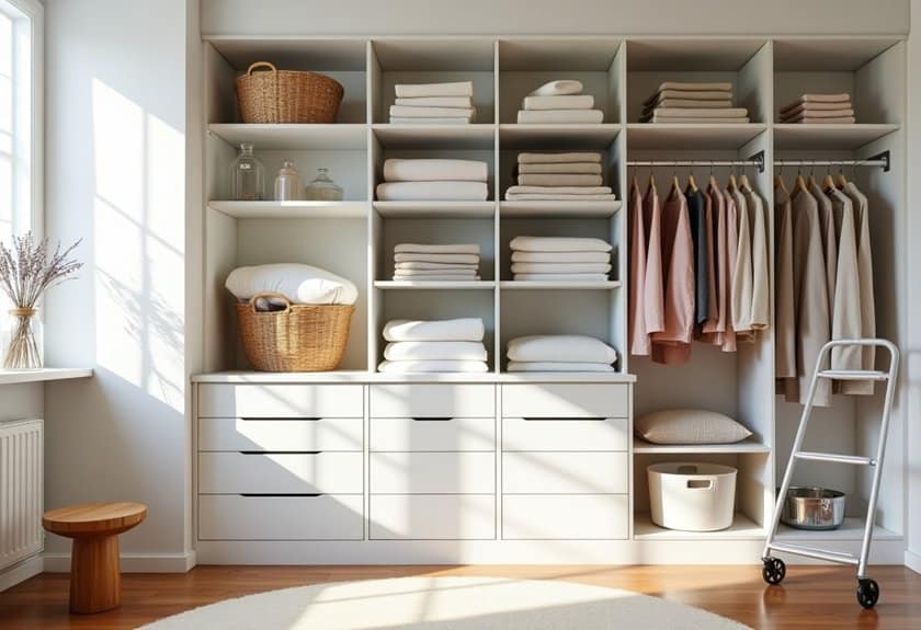 bedroom storage organization tips