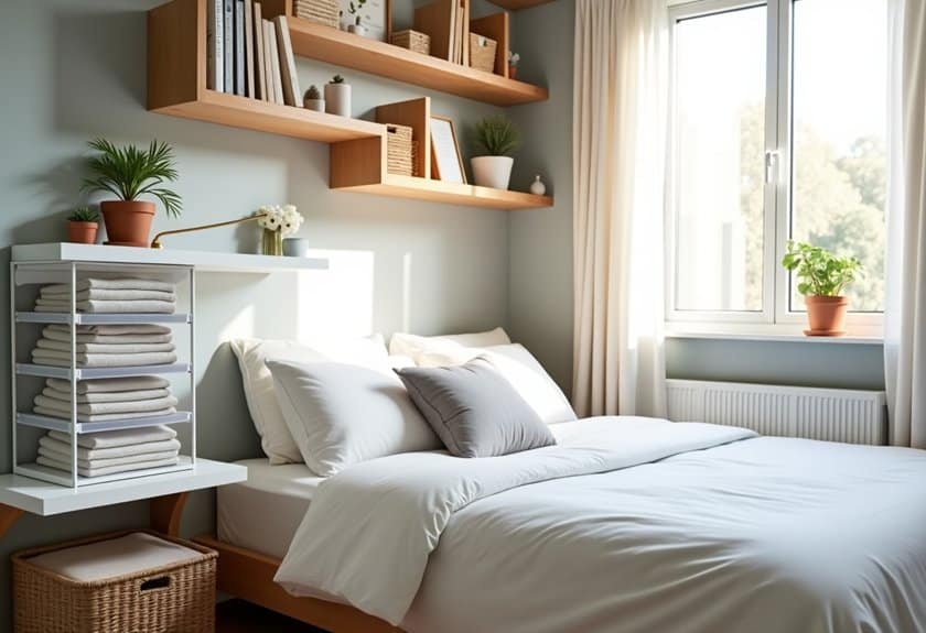 small bedroom organization ideas