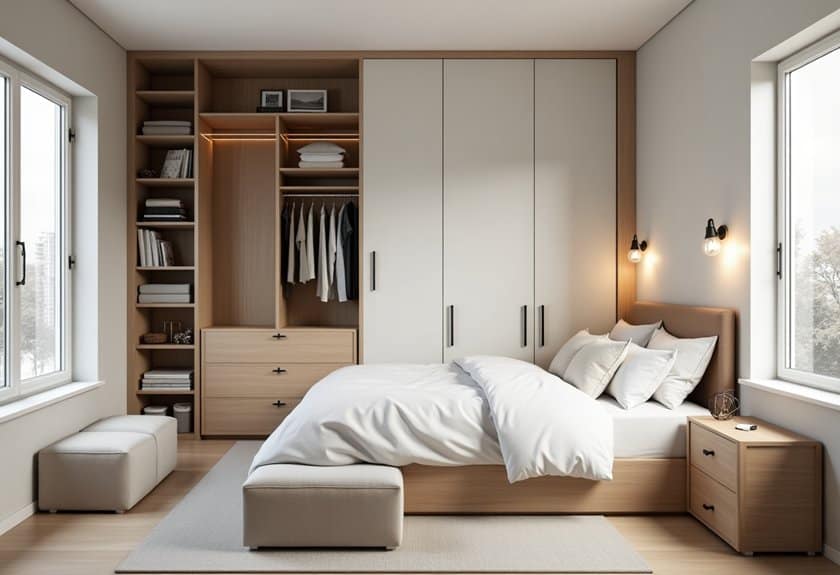 space saving bedroom organization tips