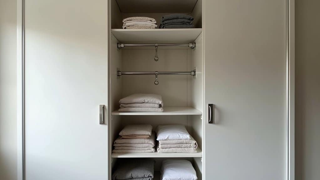 adjustable shelves for organization