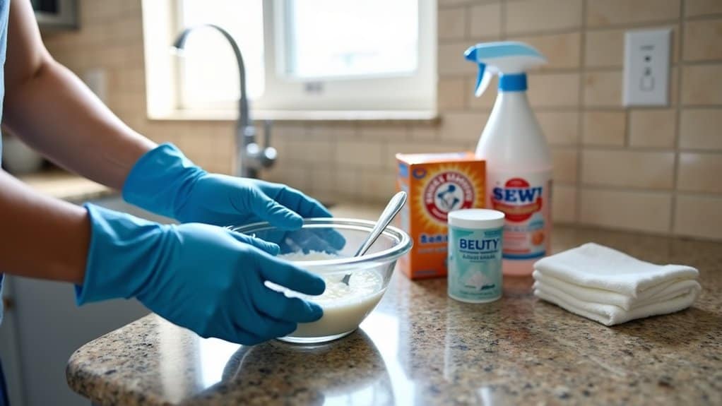 baking soda stain removal