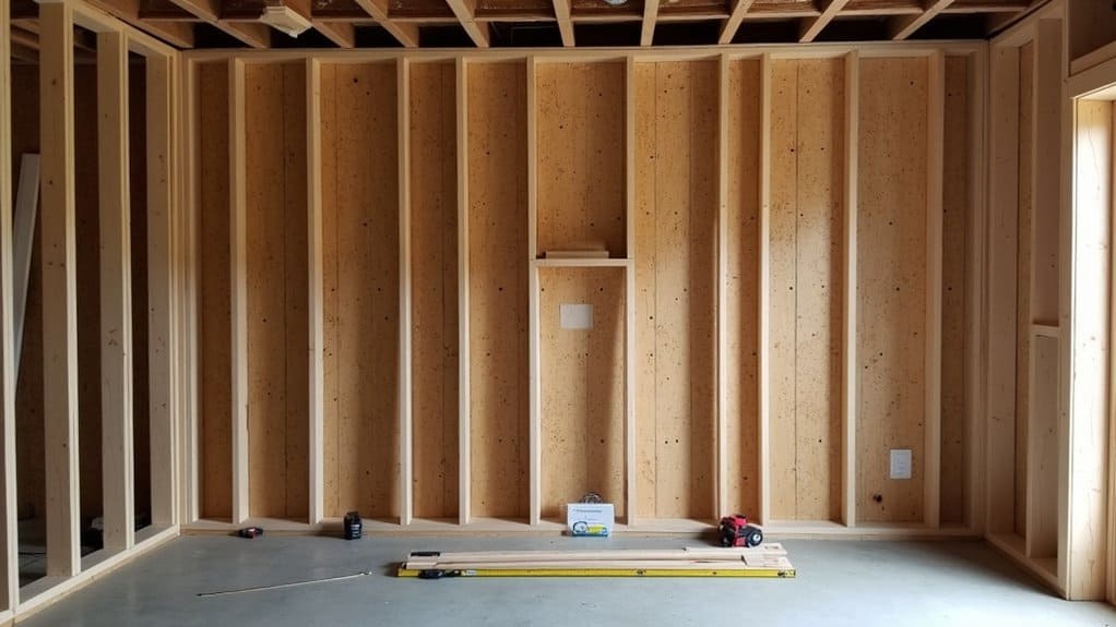 build basic basement walls