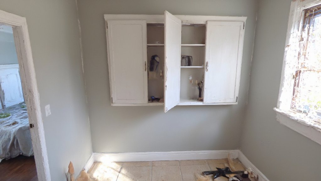 build bathroom cabinet doors