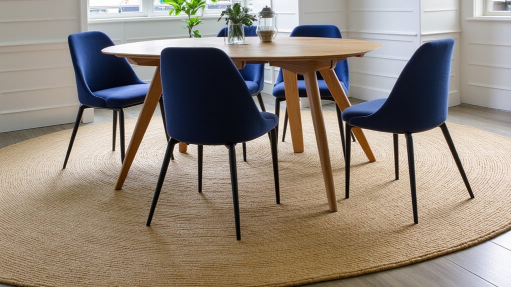 characterful dining room rugs