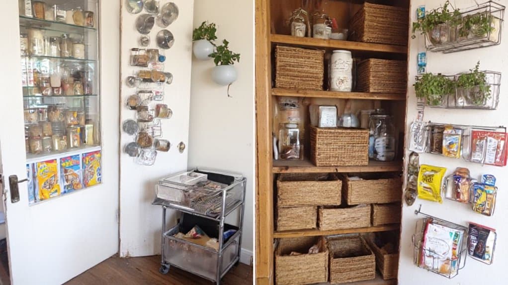 chic small pantry solutions