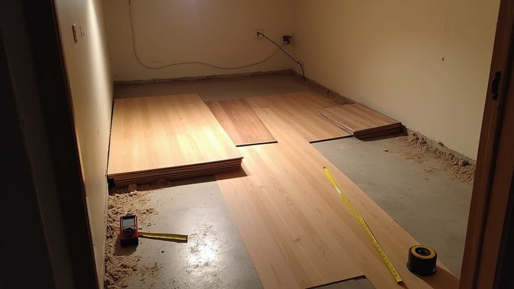 choose affordable basement flooring