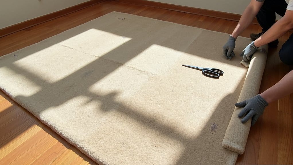 cozy rug installation steps