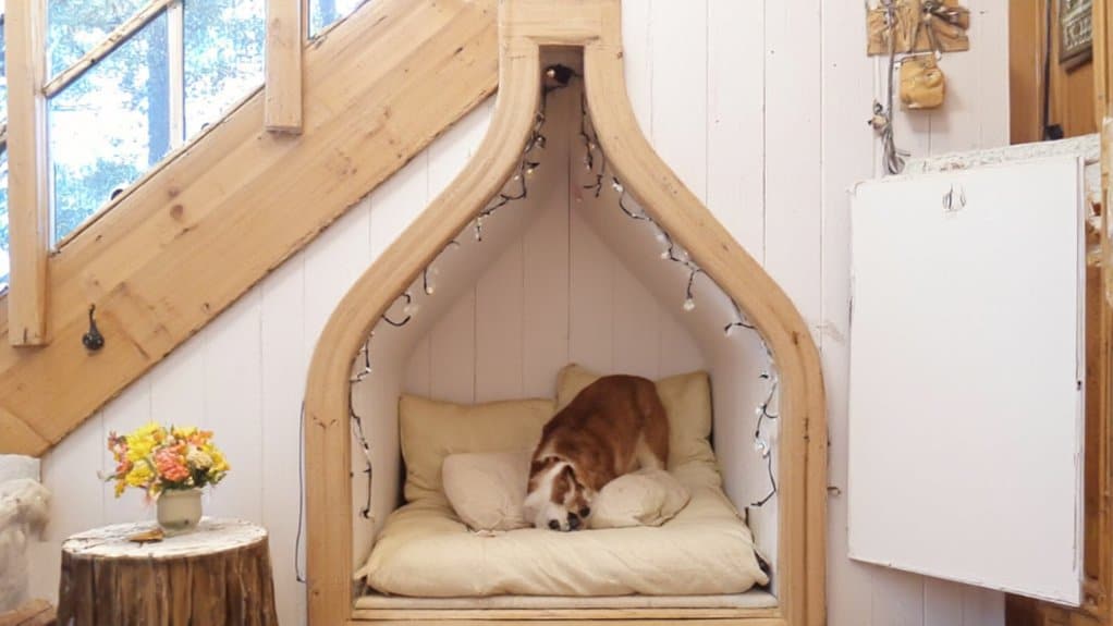 create cozy dog space