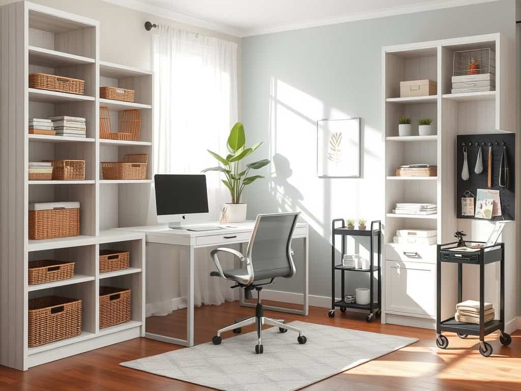 creative storage for home office
