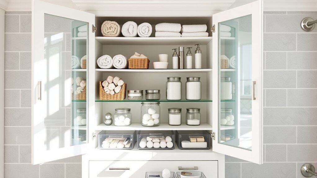 efficient bathroom storage solutions