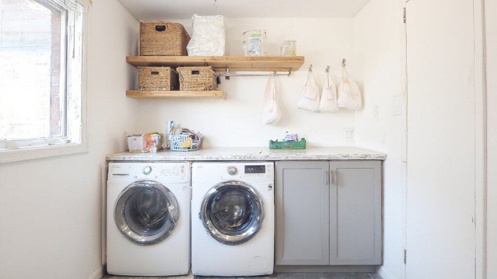 efficient laundry room organization