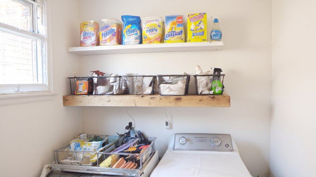 efficient laundry supply organization