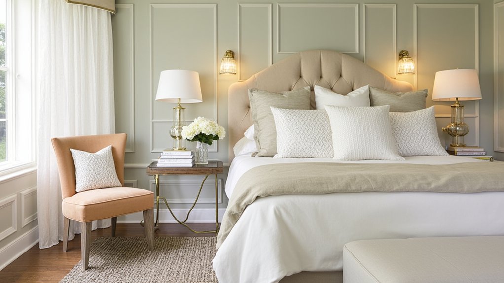 elegant and welcoming bedrooms