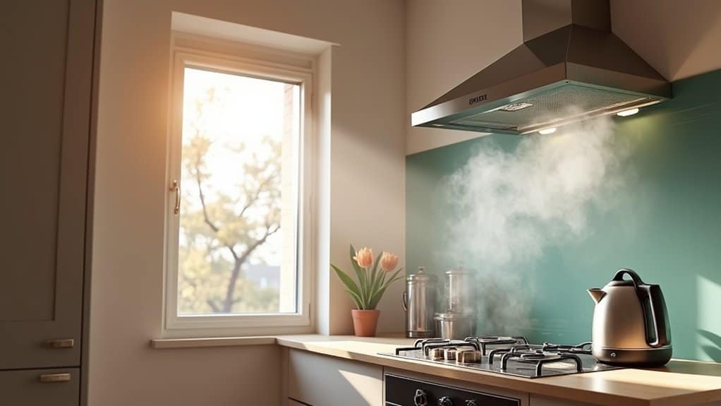 fresh air in kitchenette