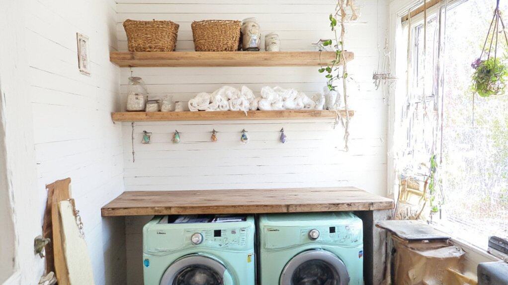 functional laundry room decor