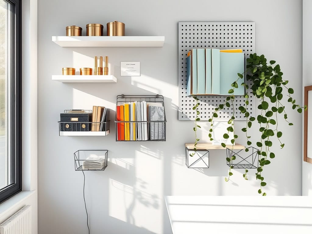 functional wall storage solutions
