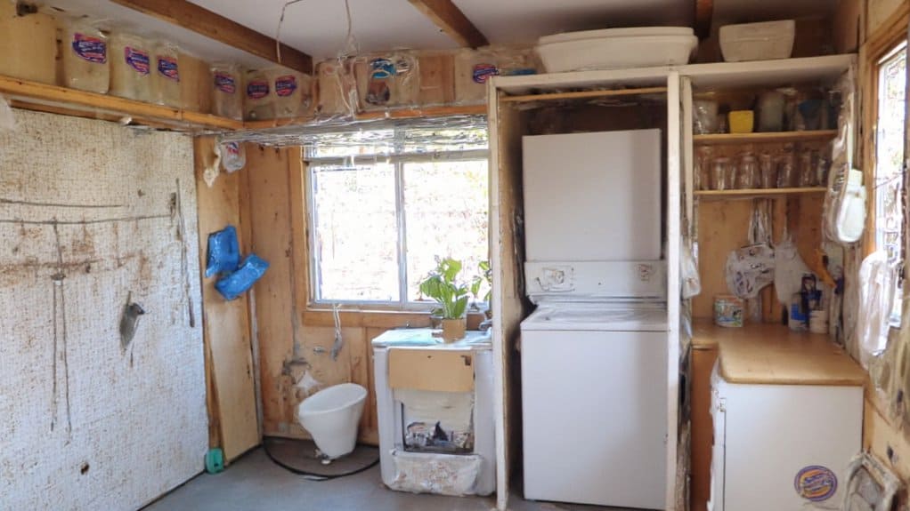 garage laundry room design