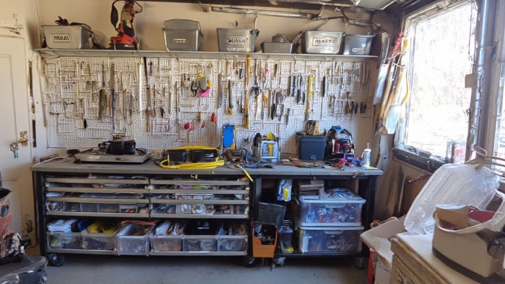 garage organization improvement tips