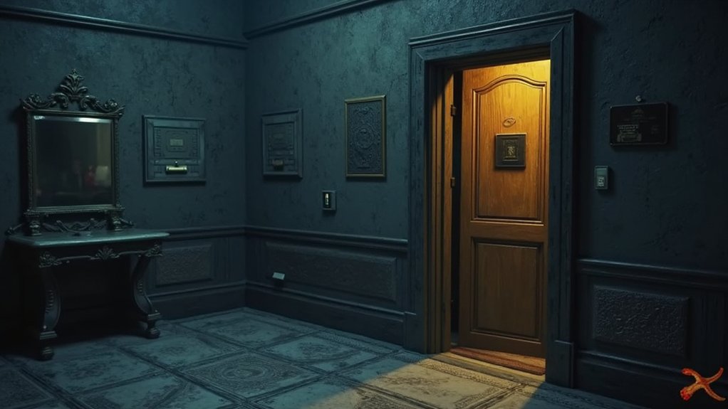 hidden locking mechanism setup