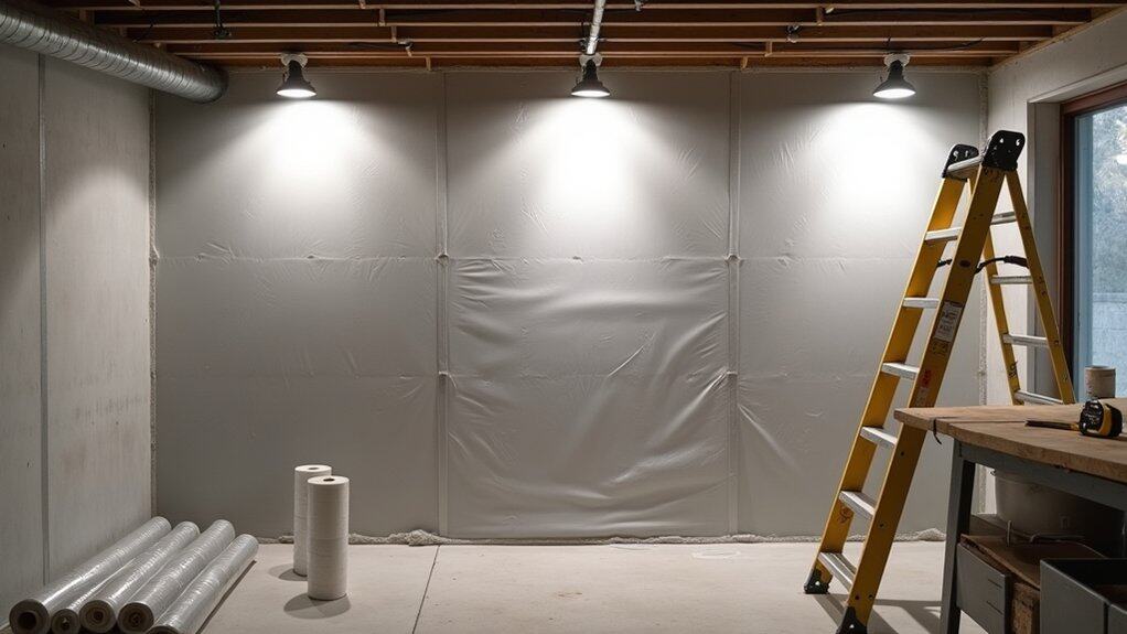 install moisture barriers effectively