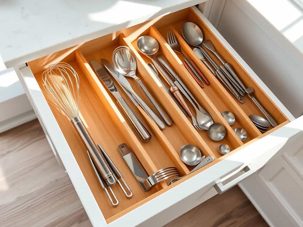 kitchen drawer organization tips