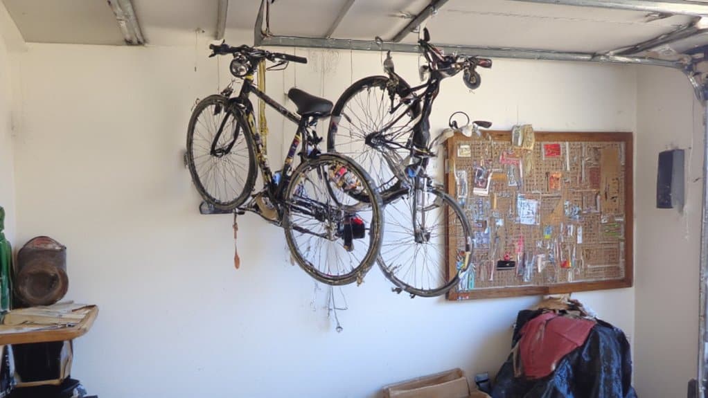 maximize garage bike storage