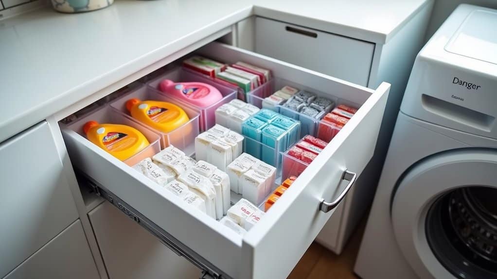 maximize space with drawers