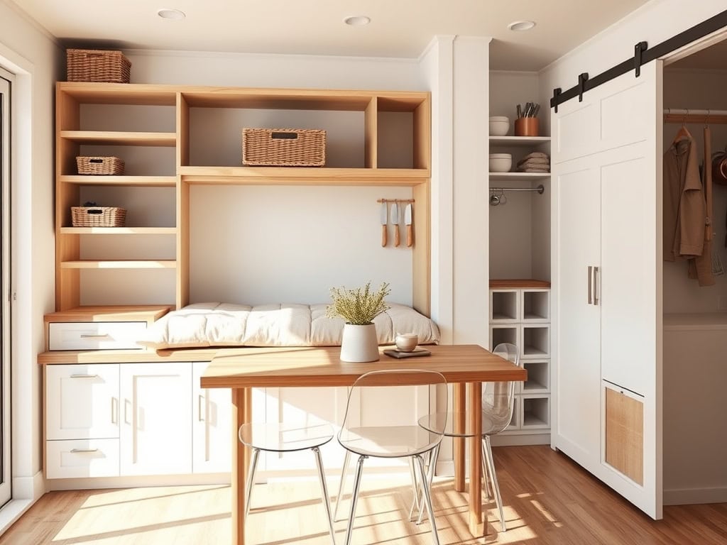maximize space with storage