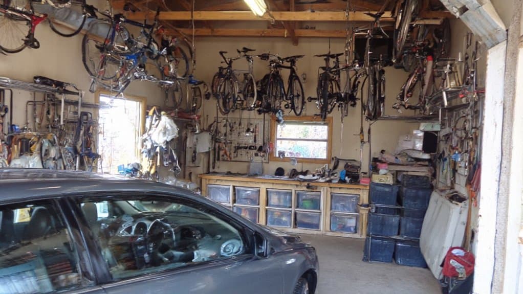 maximize tiny garage storage