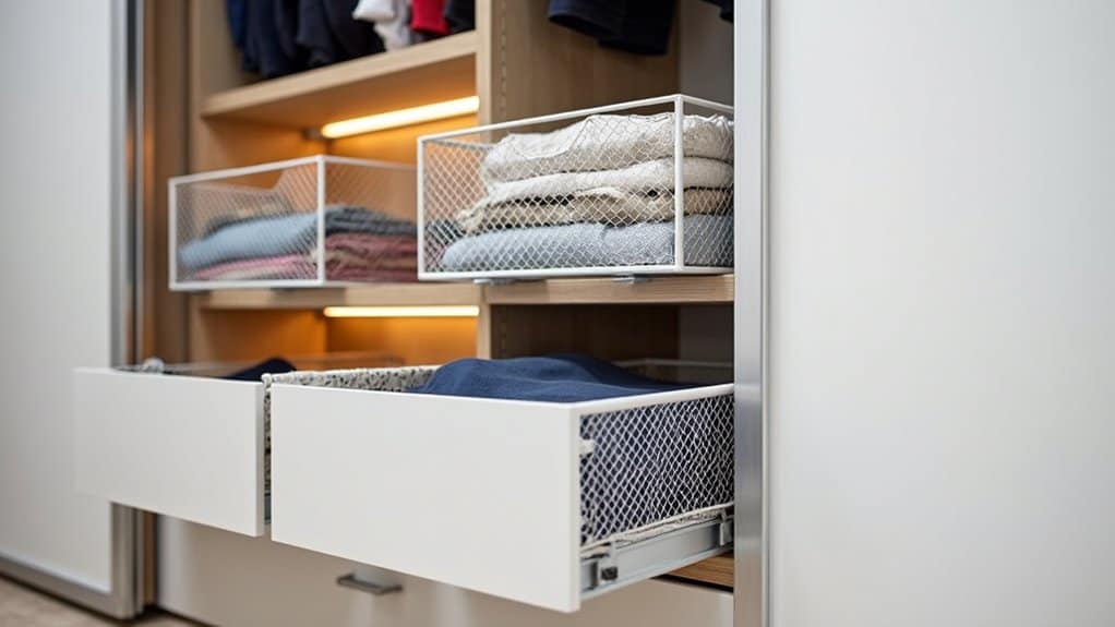 maximize wardrobe storage efficiency