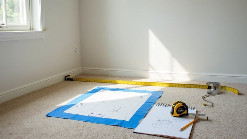 measure space for kitchenette