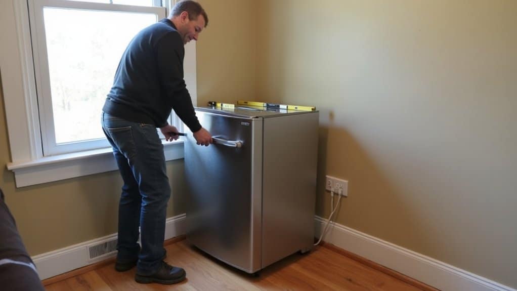mini fridge installation tips