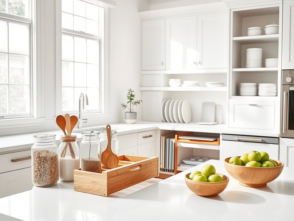 minimalist kitchen organization tips