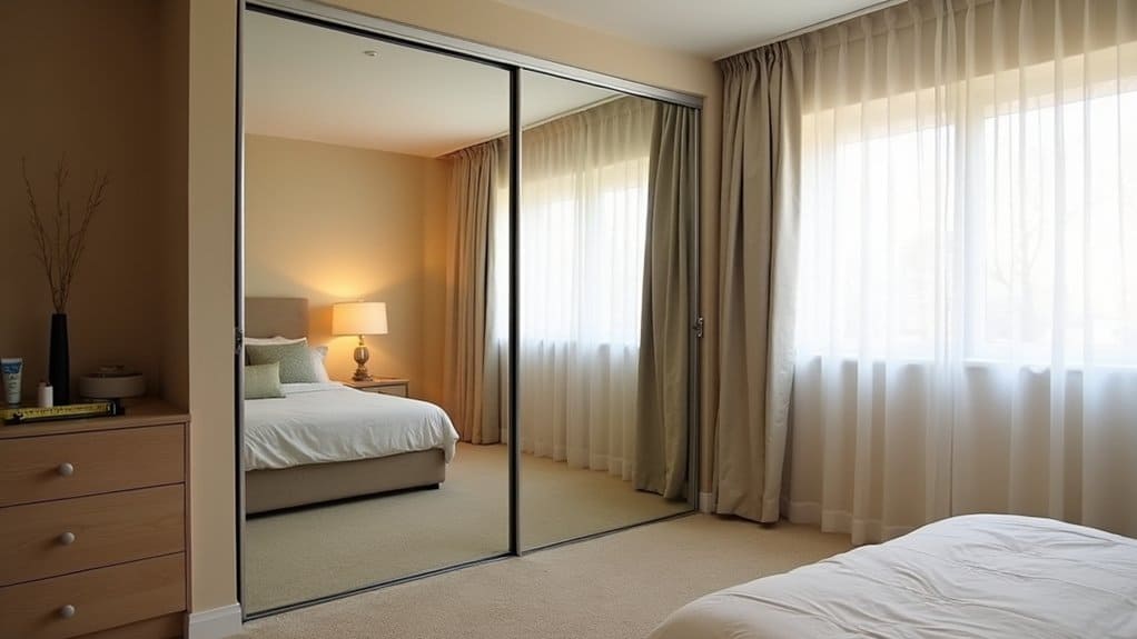 mirror panels for wardrobes