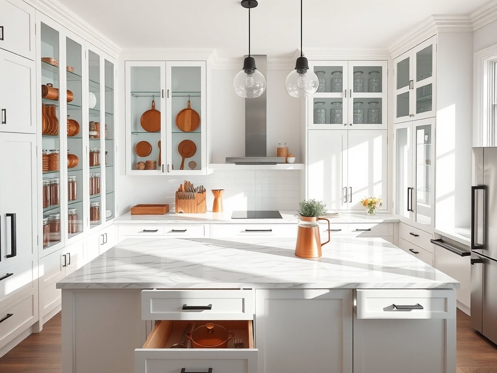 modern kitchen organization tips