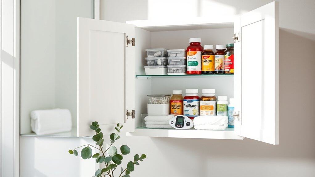 organize your medicine cabinet