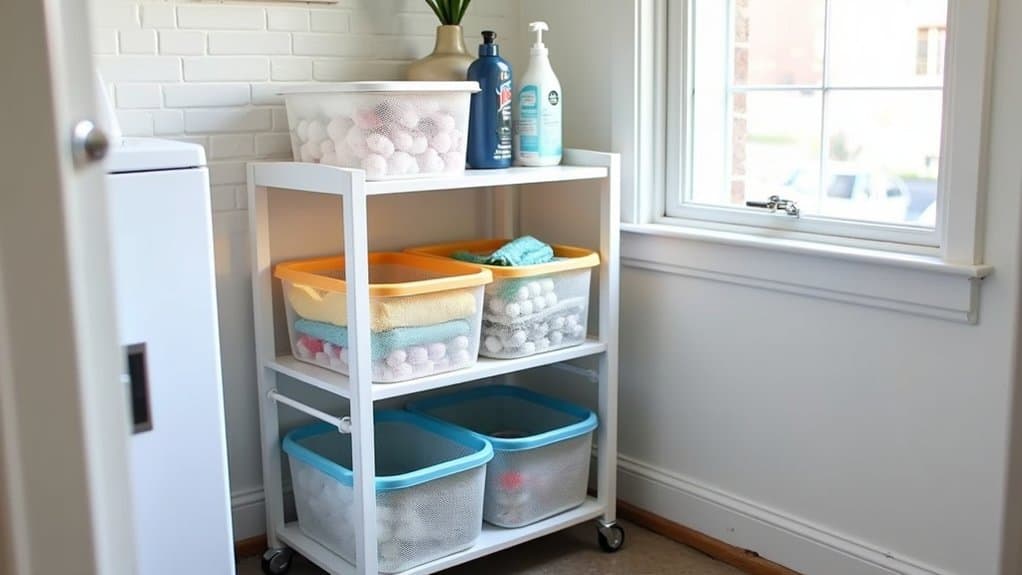 organized mobile laundry solution